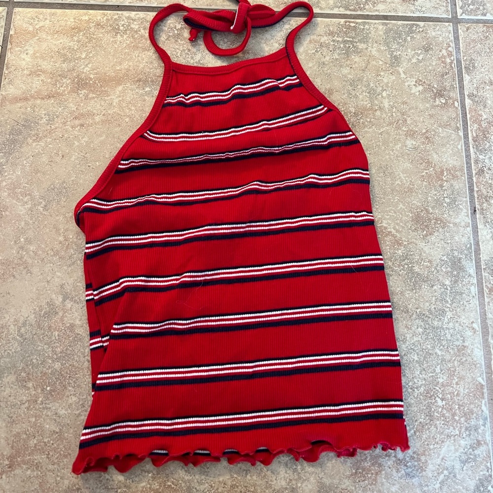 Stripped tank top
